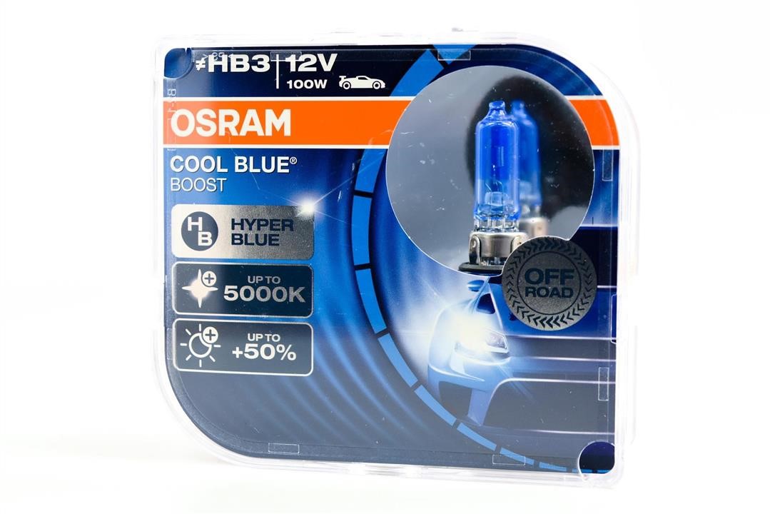 Osram 69005CBB-HCB Halogen lamp Osram Cool Blue Boost +50% 12V HB3 100W +50% 69005CBBHCB