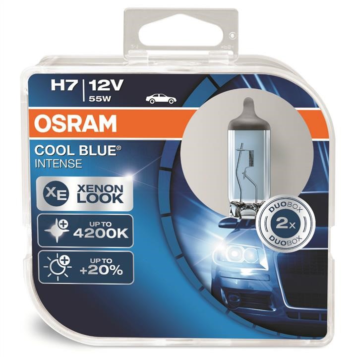  64210CBI-HCB Halogen lamp Osram Cool Blue Intense +20% 12V H7 55W +20% 64210CBIHCB
