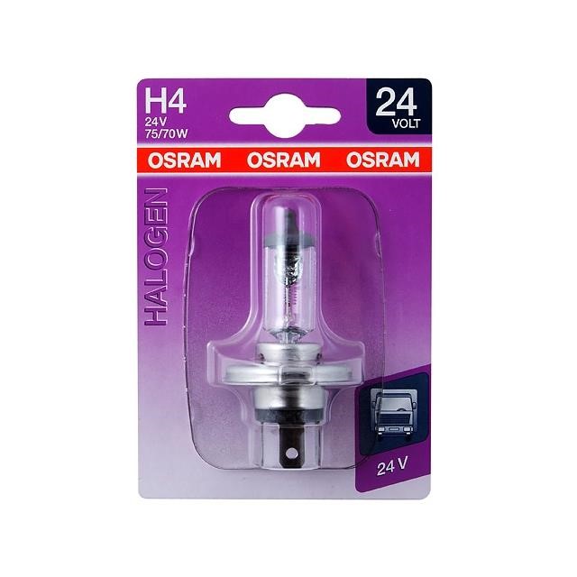 Osram 64196-BLI Halogen lamp 24V H4 75/70W 64196BLI