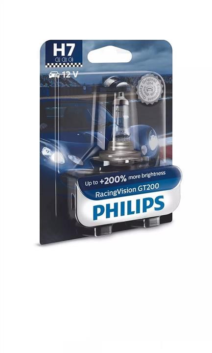 Philips 12972RGTB1 Halogen lamp Philips Racingvision Gt200 +200% 12V H7 55W +200% 12972RGTB1