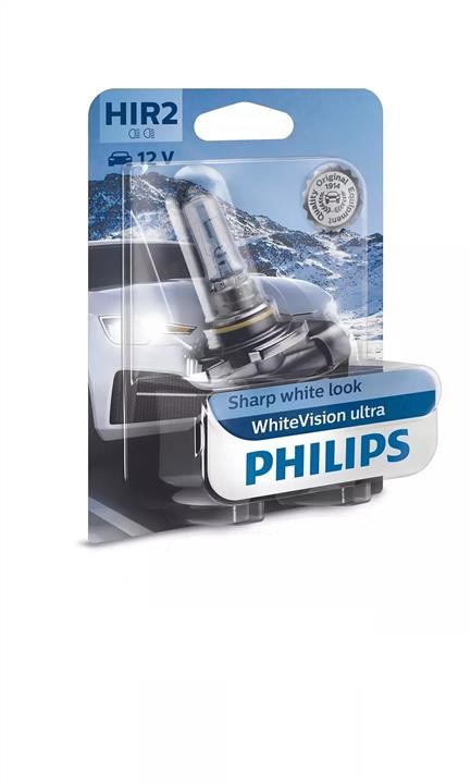Philips 9012WVUB1 Halogen lamp Philips Whitevision Ultra 12V HIR2 55W 9012WVUB1