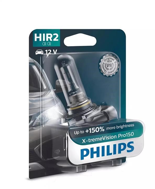 Philips 9012XVPB1 Halogen lamp Philips X-Tremevision +150% 12V HIR2 55W +150% 9012XVPB1