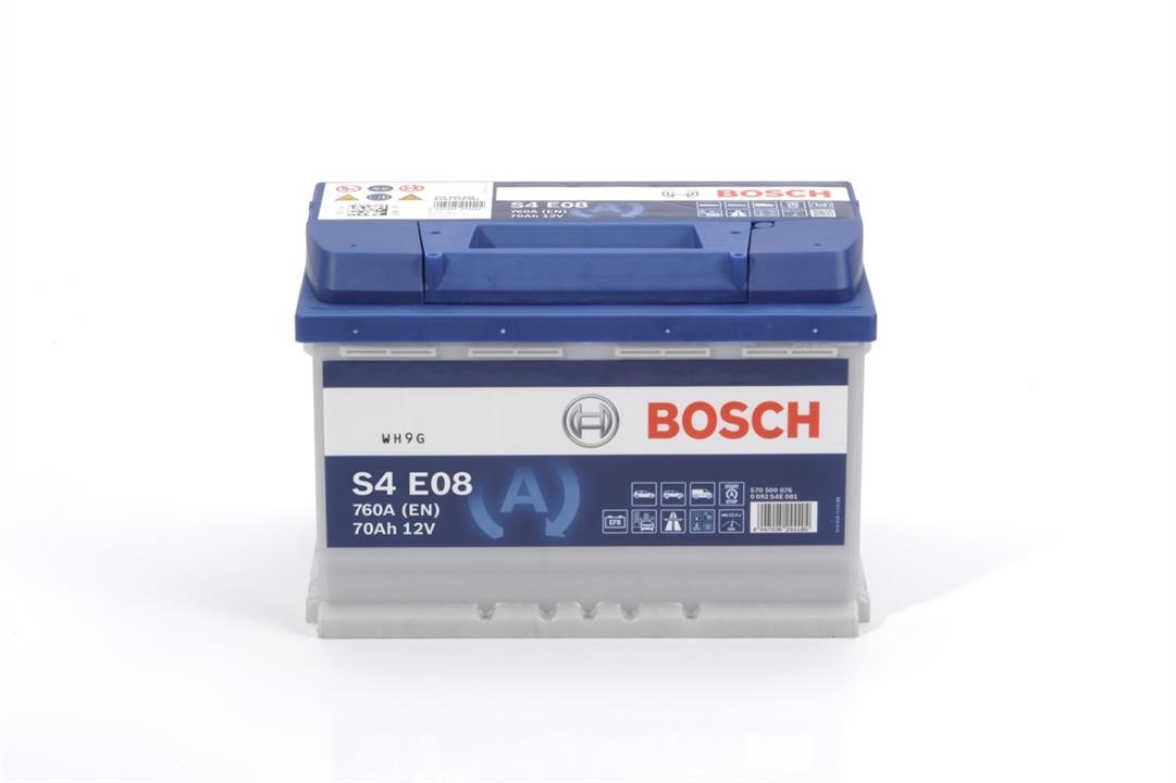 Bosch 0 092 S4E 081 Battery Bosch 12V 70Ah 760A(EN) R+ Start&Stop 0092S4E081