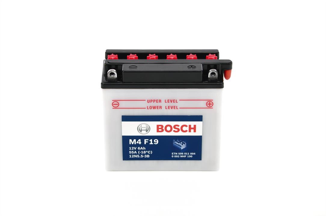 Bosch 0 092 M4F 190 Battery Bosch 12V 6Ah 55A(EN) R+ 0092M4F190