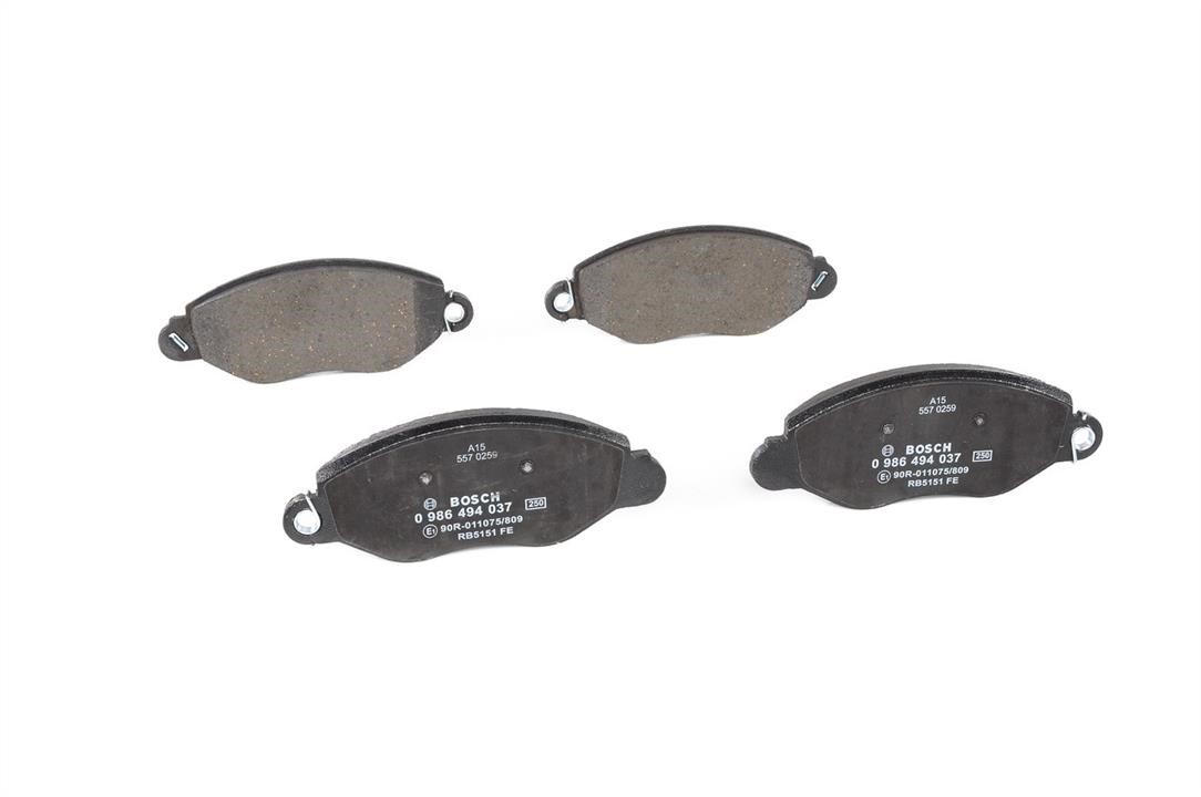 Bosch Brake pad set – price 166 PLN