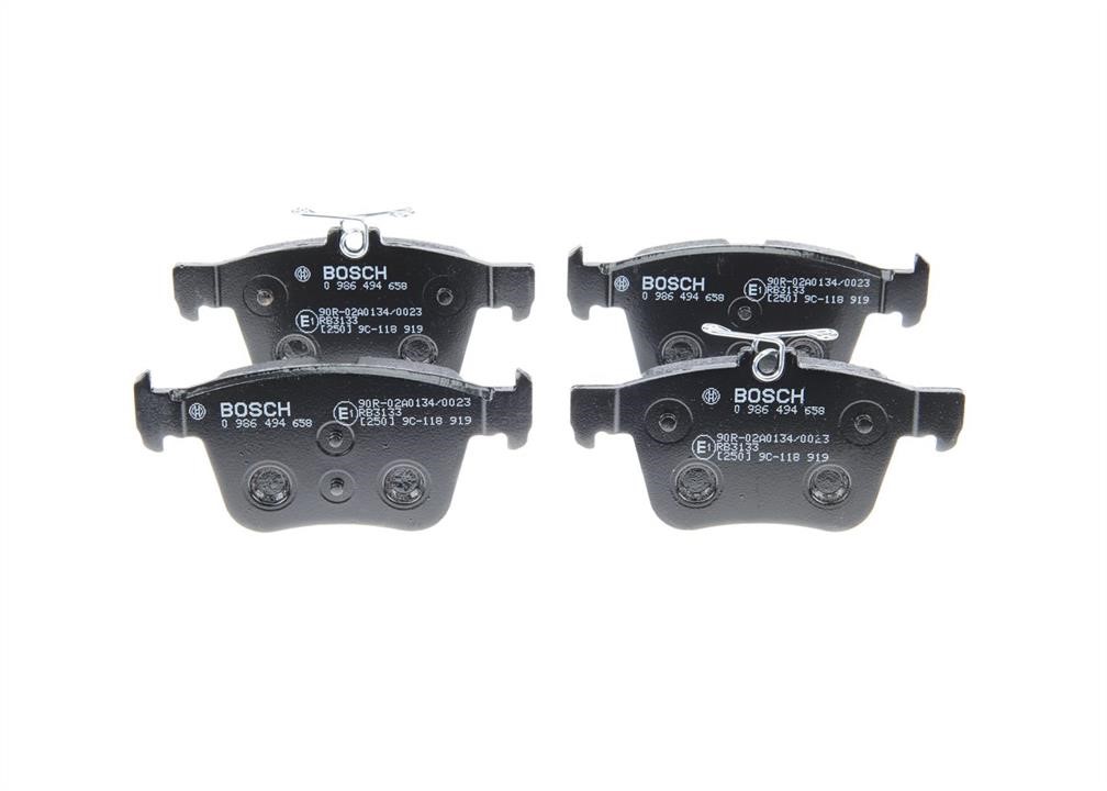 Bosch 0 986 494 658 Brake Pad Set, disc brake 0986494658