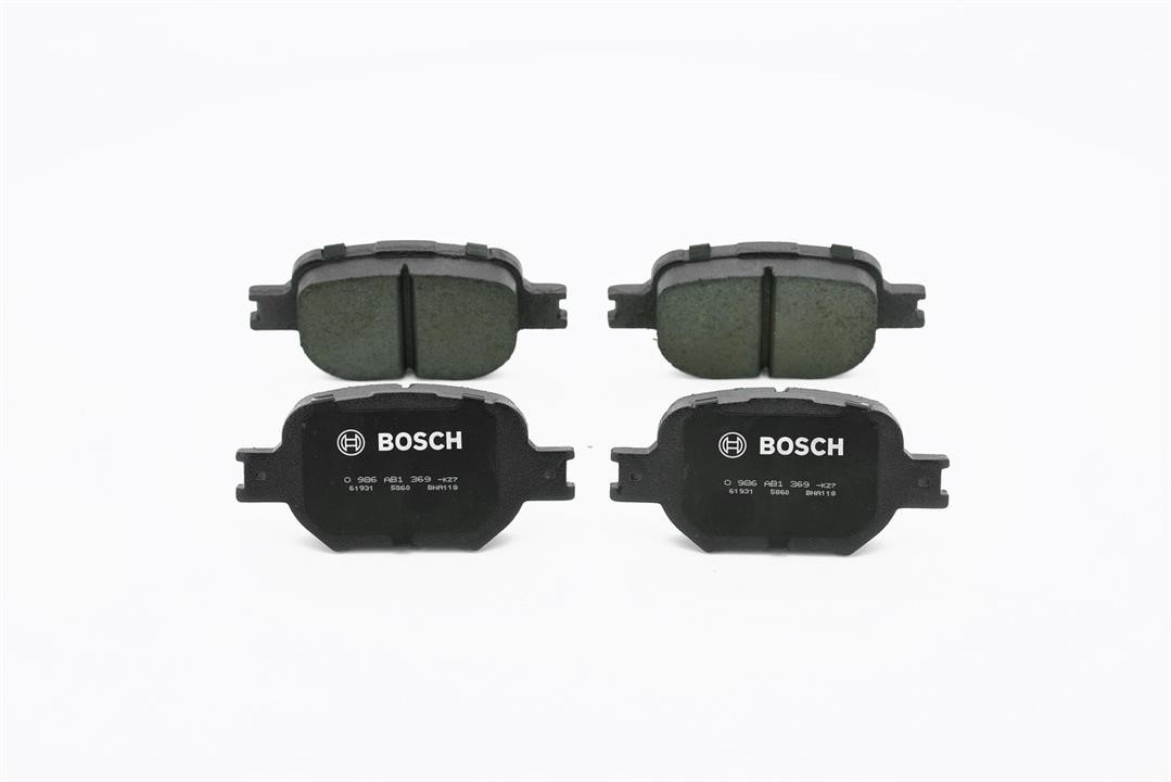Bosch 0 986 AB1 369 Brake Pad Set, disc brake 0986AB1369