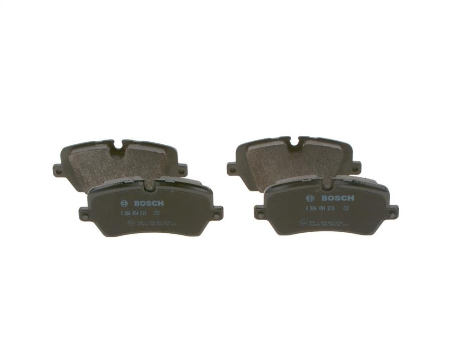 Bosch 0 986 494 810 Brake Pad Set, disc brake 0986494810