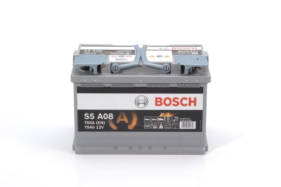 Bosch 0 092 S5A 080 Battery Bosch 12V 70Ah 760A(EN) R+ Start&Stop 0092S5A080