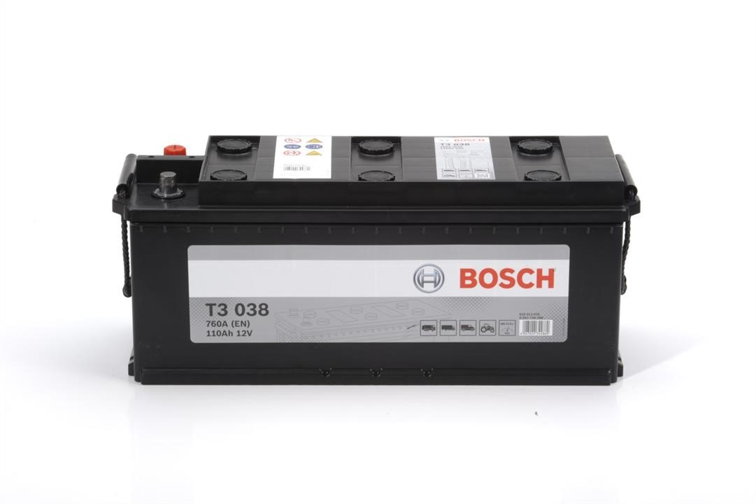 Bosch 0 092 T30 380 Battery Bosch 12V 110Ah 760A(EN) L+ 0092T30380