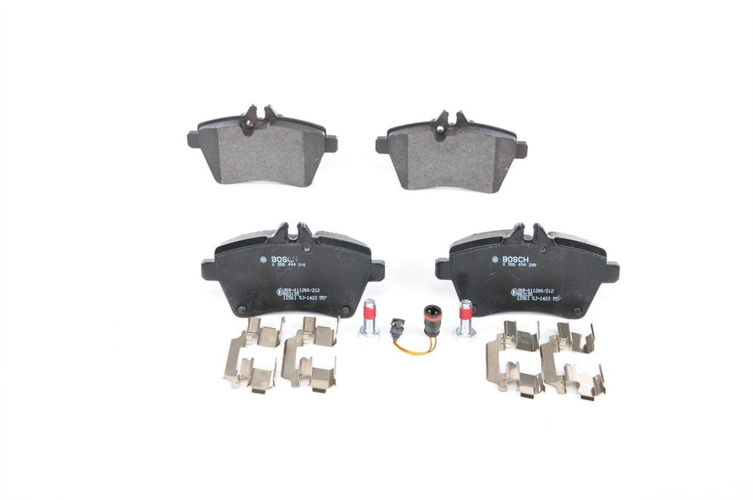Bosch 0 986 494 290 Brake Pad Set, disc brake 0986494290
