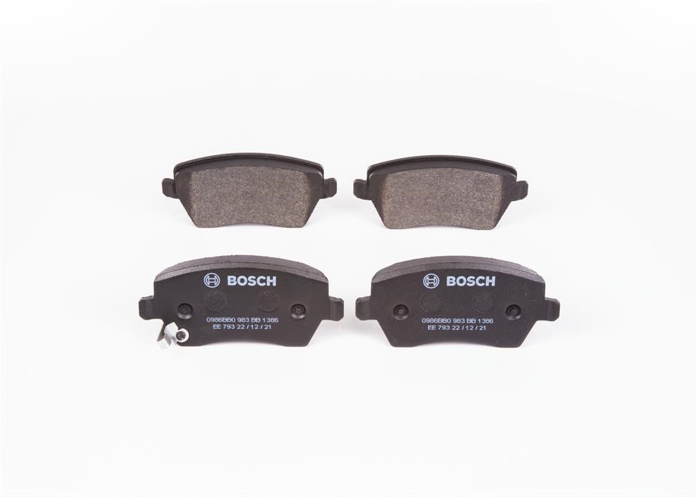 Bosch 0 986 BB0 983 Brake Pad Set, disc brake 0986BB0983