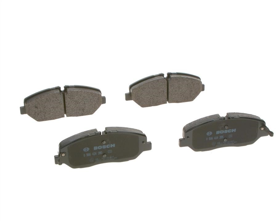 Brake Pad Set, disc brake Bosch 0 986 424 395