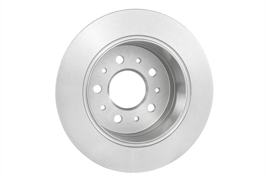 Rear brake disc, non-ventilated Bosch 0 986 479 065