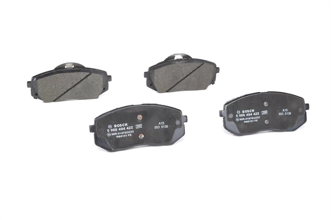 Bosch Brake Pad Set, disc brake – price 149 PLN