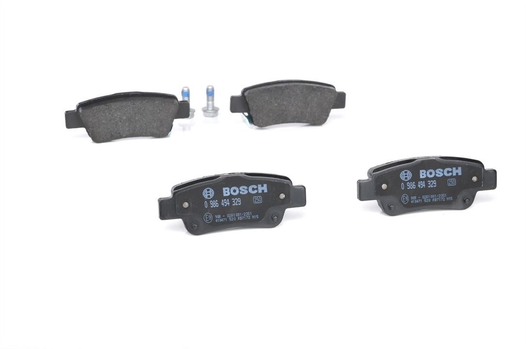 Brake Pad Set, disc brake Bosch 0 986 494 329