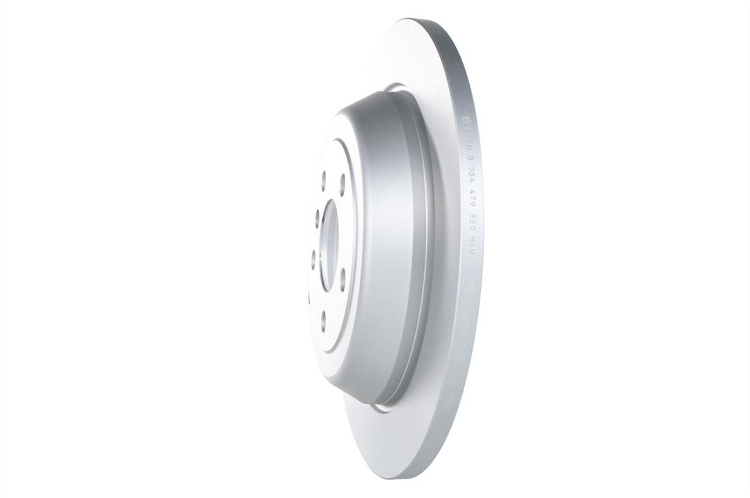 Rear brake disc, non-ventilated Bosch 0 986 479 330