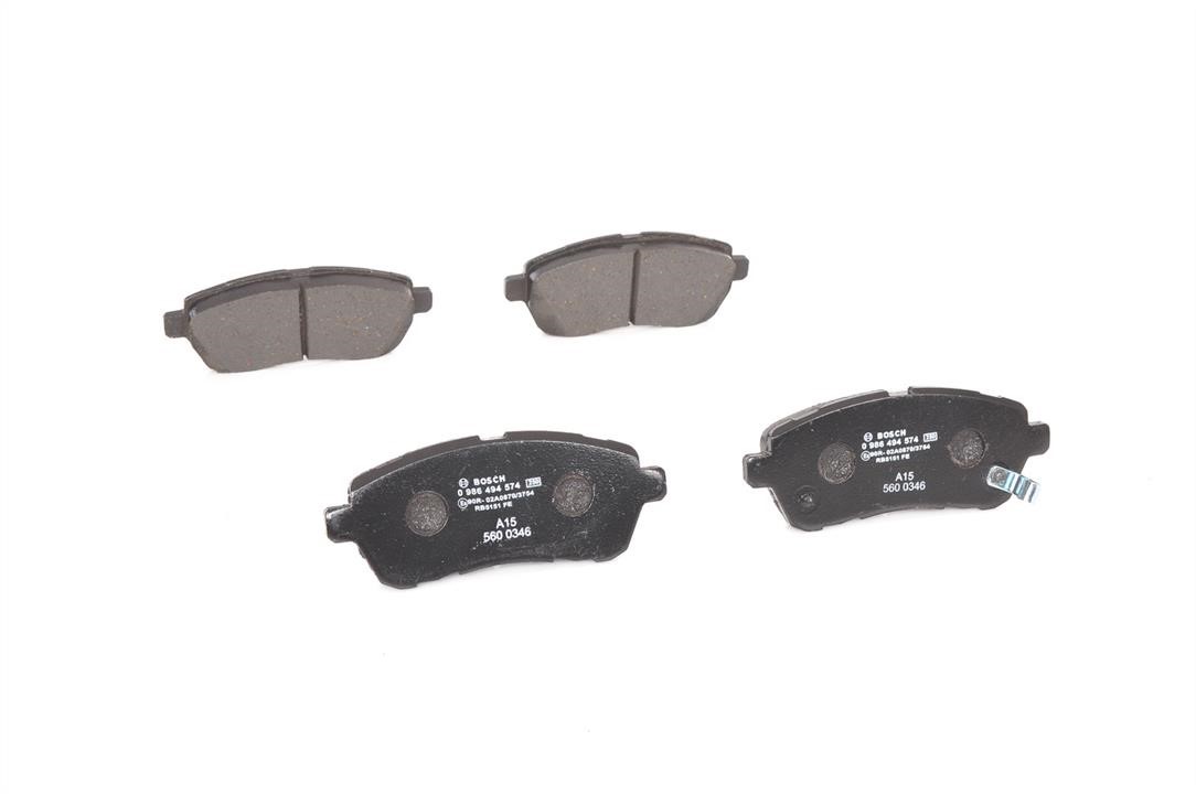 Brake pad set Bosch 0 986 494 574