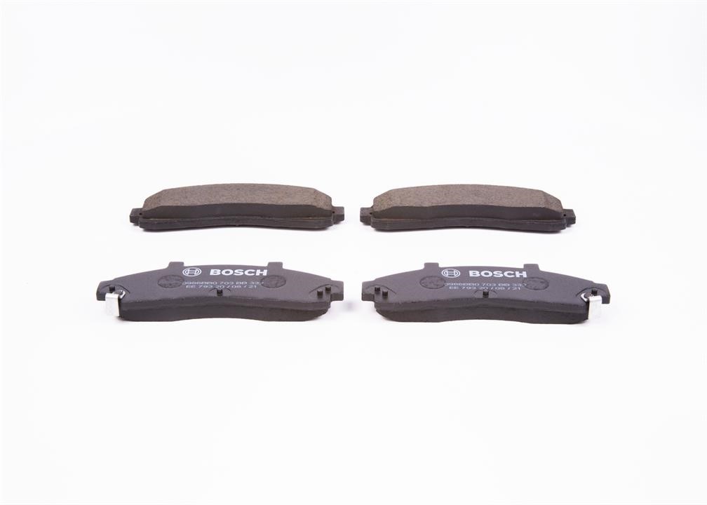 Bosch 0 986 BB0 703 Brake Pad Set, disc brake 0986BB0703