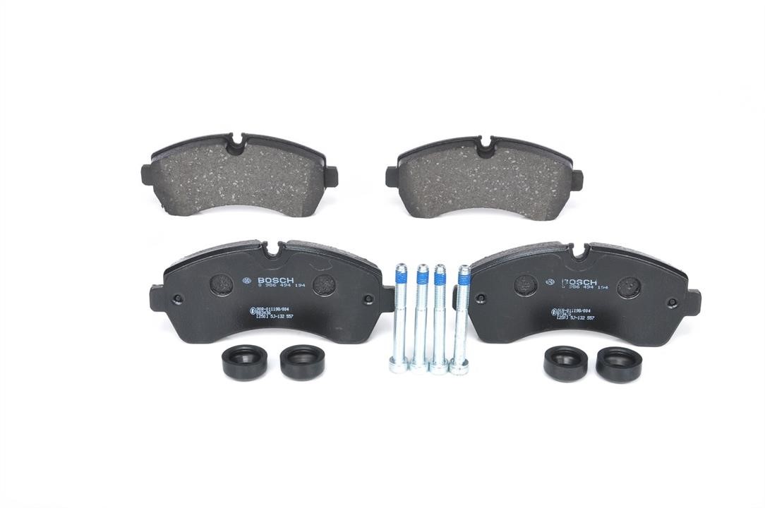 Bosch 0 986 494 194 Brake Pad Set, disc brake 0986494194