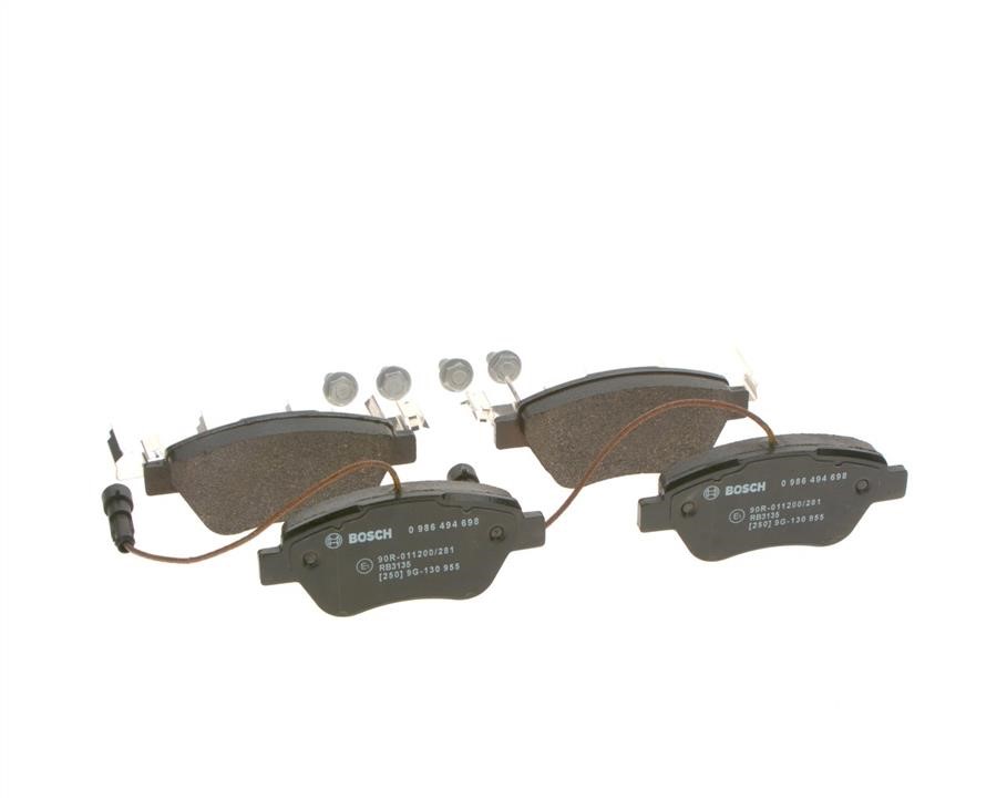 Brake Pad Set, disc brake Bosch 0 986 494 698