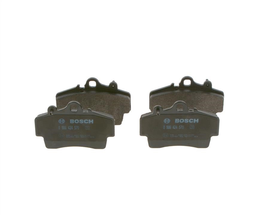 Bosch 0 986 424 570 Brake Pad Set, disc brake 0986424570