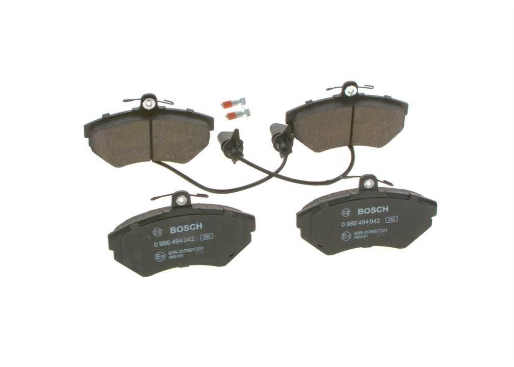 Brake pad set Bosch 0 986 494 042