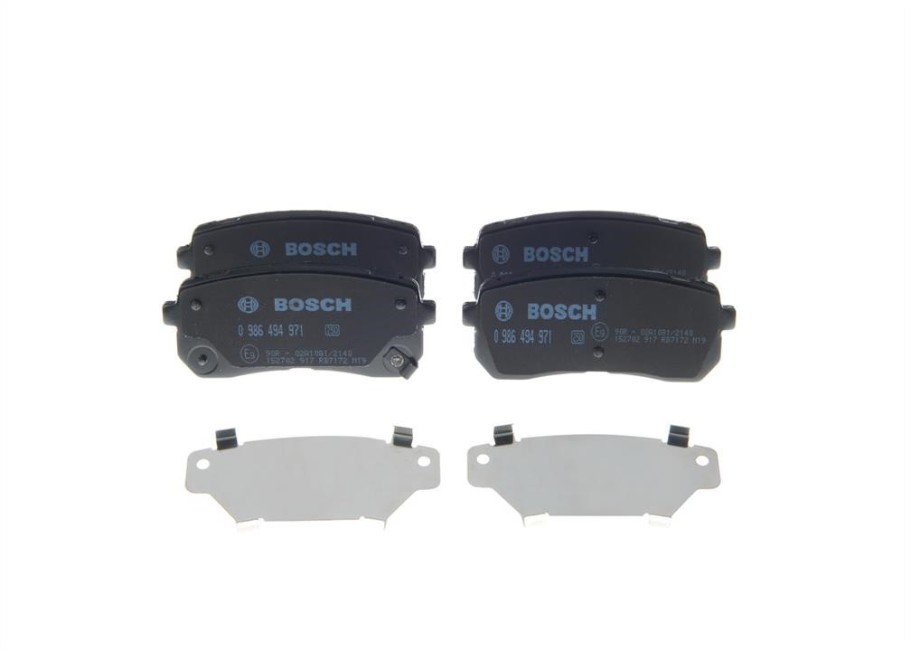 Bosch 0 986 494 971 Brake Pad Set, disc brake 0986494971