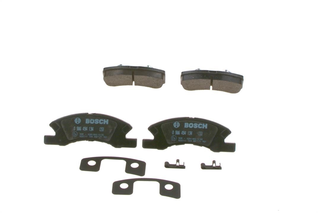 Bosch 0 986 494 134 Brake Pad Set, disc brake 0986494134