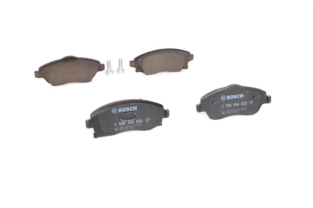 Brake pad set Bosch 0 986 494 625