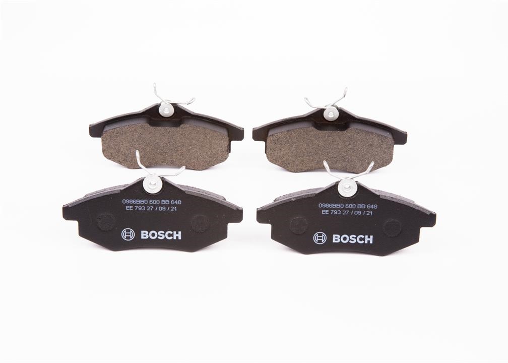 Bosch 0 986 BB0 600 Brake Pad Set, disc brake 0986BB0600
