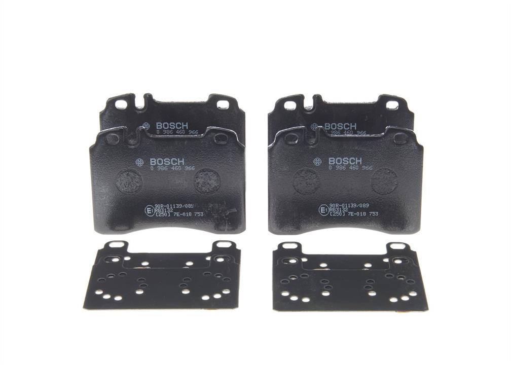 Bosch 0 986 460 966 Brake Pad Set, disc brake 0986460966