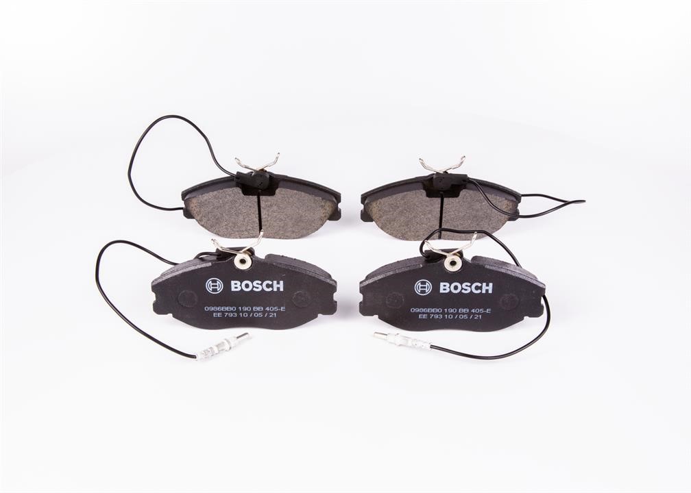 Bosch 0 986 BB0 190 Brake Pad Set, disc brake 0986BB0190