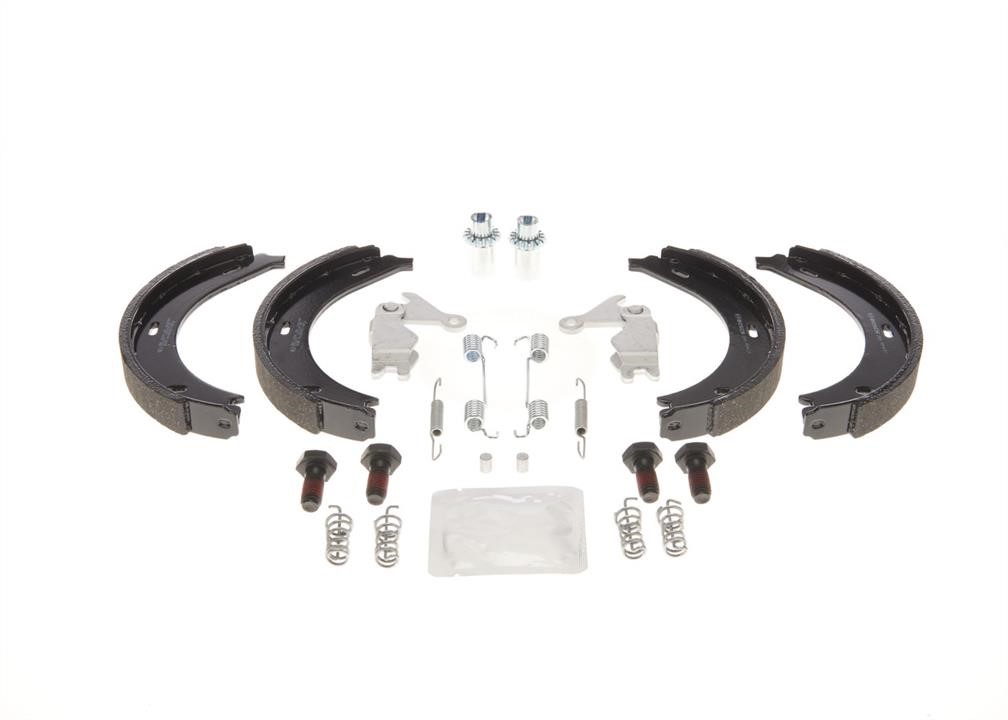 Parking brake pads Mercedes V-Class: 0204113819 Bosch Handbrake shoes