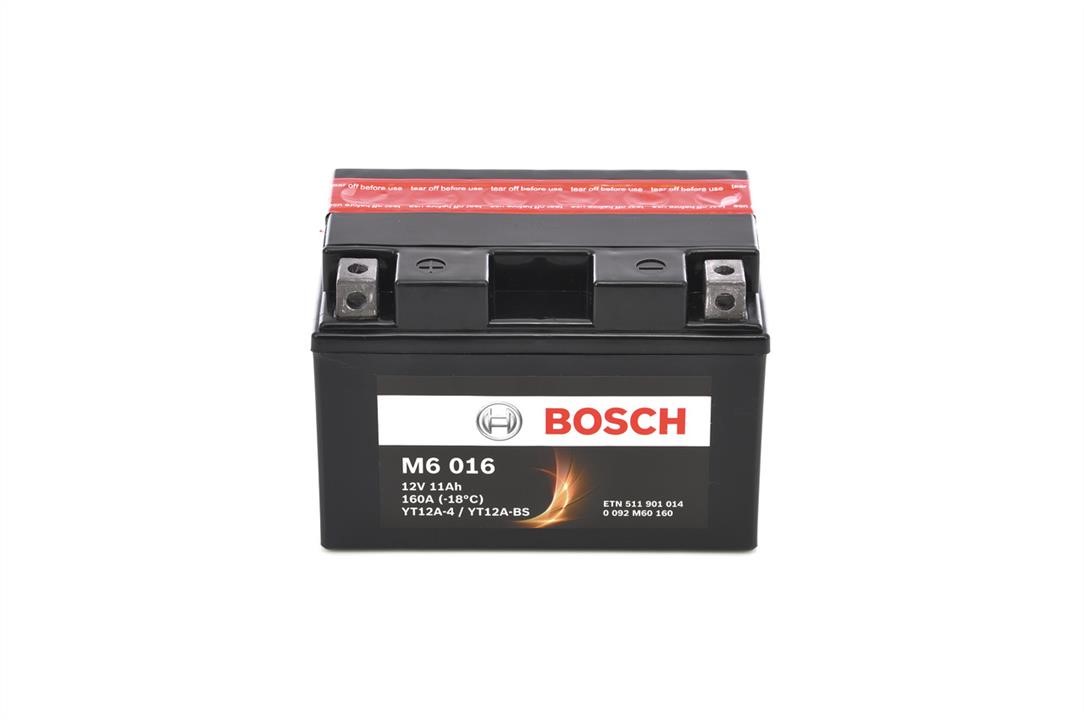 Bosch 0 092 M60 160 Battery Bosch 12V 11Ah 160A(EN) L+ 0092M60160