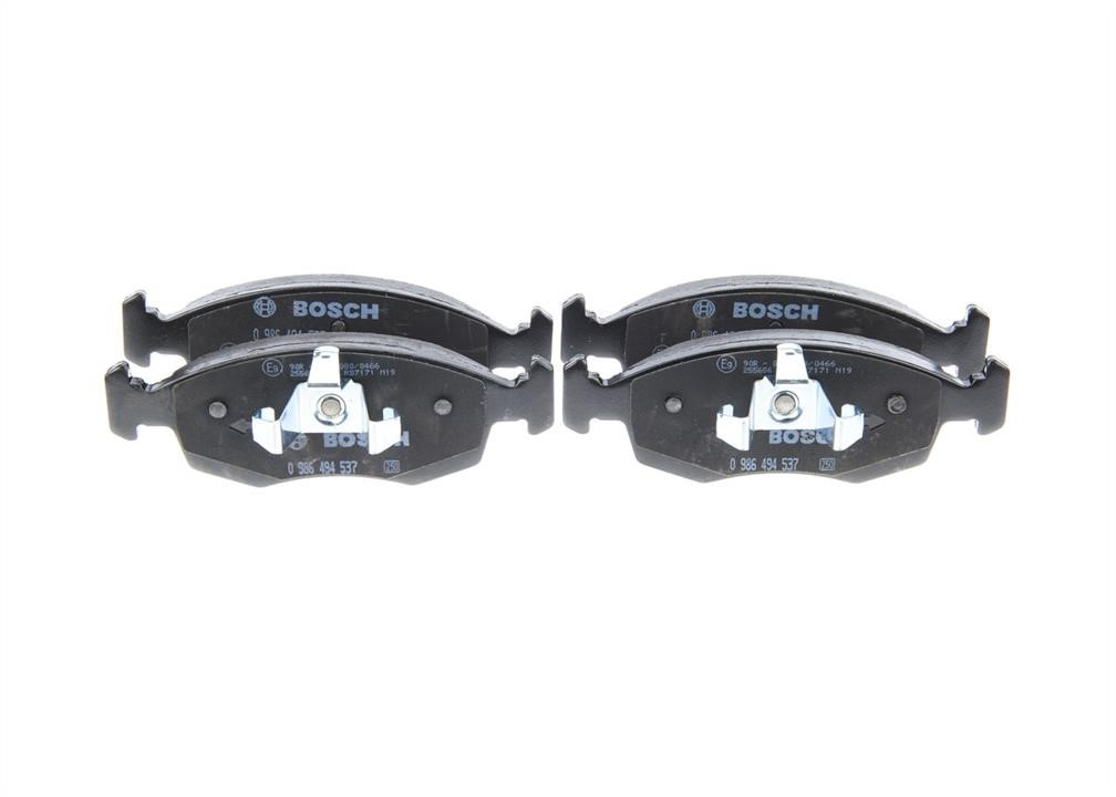 Bosch 0 986 494 537 Brake Pad Set, disc brake 0986494537