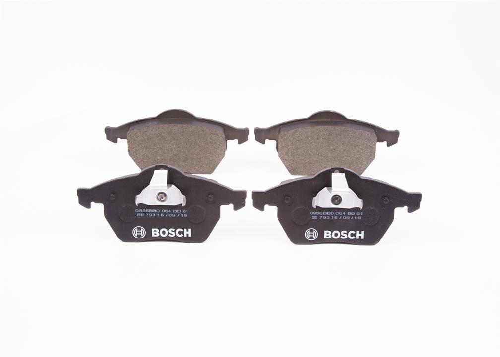 Bosch 0 986 BB0 064 Brake Pad Set, disc brake 0986BB0064