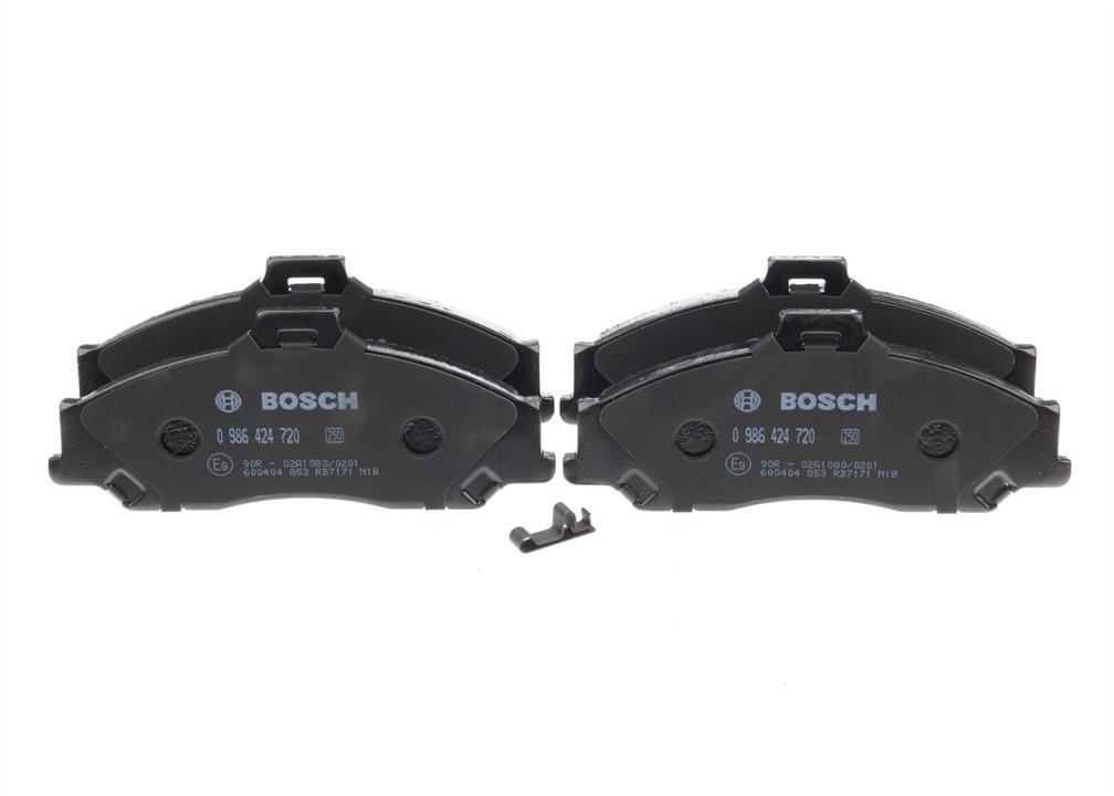 Bosch 0 986 424 720 Brake Pad Set, disc brake 0986424720