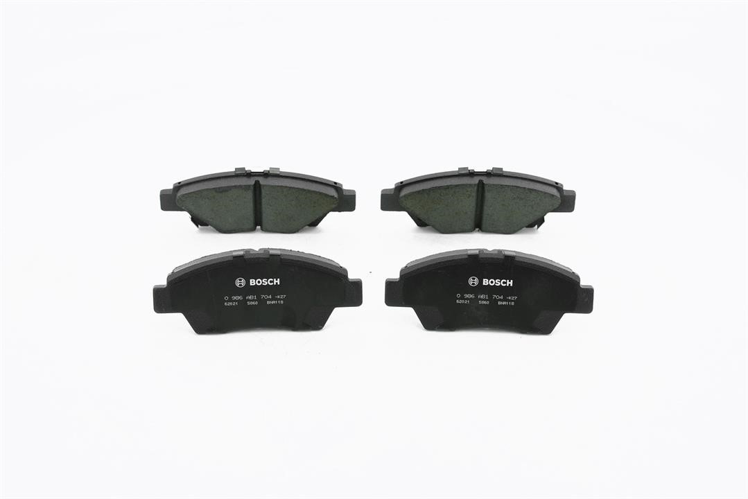 Bosch 0 986 AB1 704 Brake Pad Set, disc brake 0986AB1704