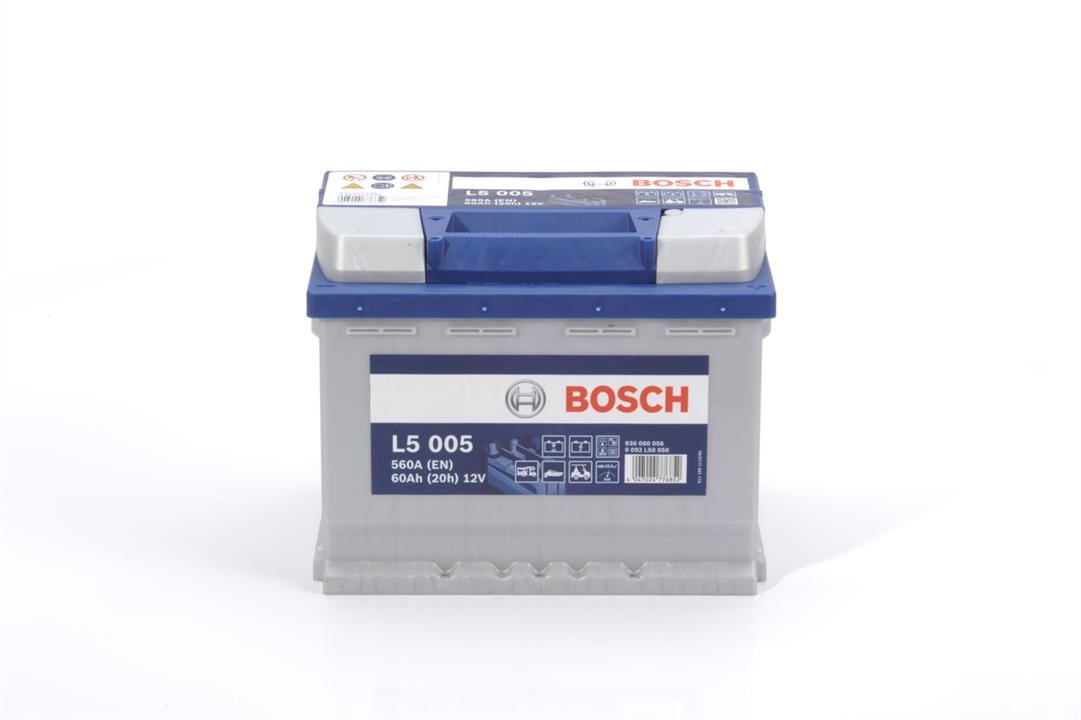 Bosch 0 092 L50 050 Battery Bosch 12V 60Ah 560A(EN) R+ 0092L50050