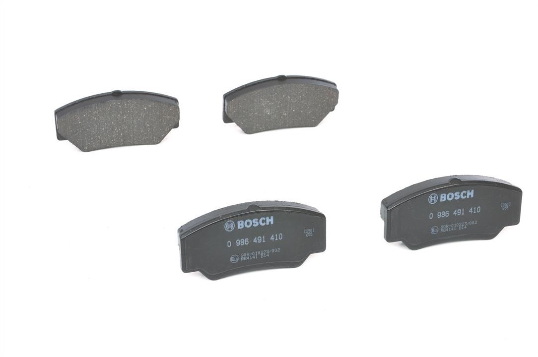 Brake pad set Bosch 0 986 491 410