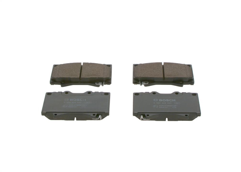 Bosch 0 986 424 640 Brake Pad Set, disc brake 0986424640
