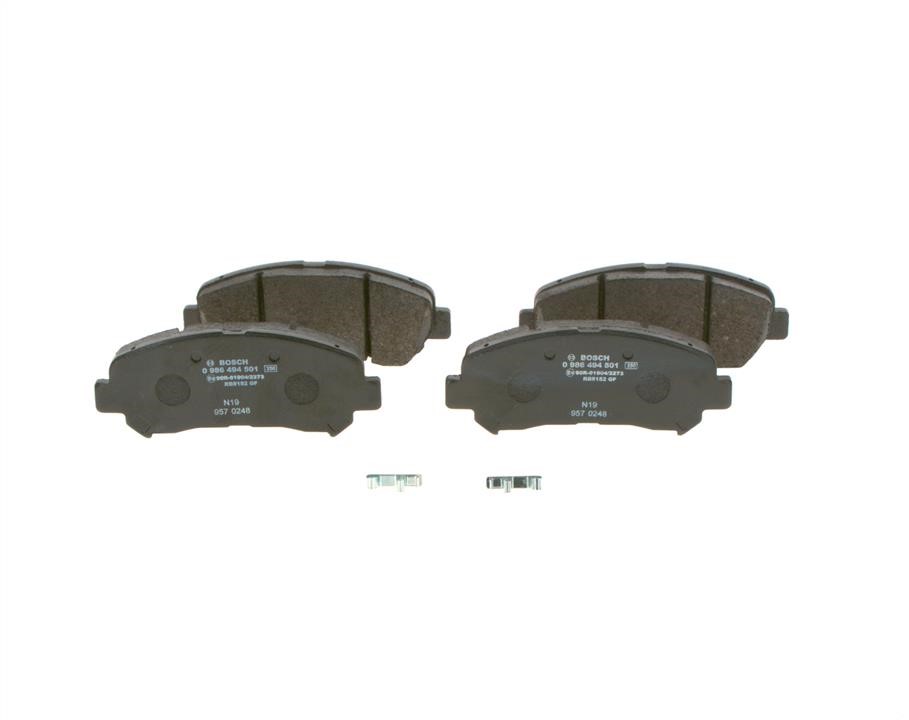 Bosch 0 986 494 501 Brake Pad Set, disc brake 0986494501