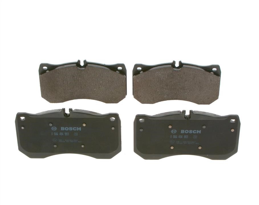 Bosch 0 986 494 993 Brake Pad Set, disc brake 0986494993