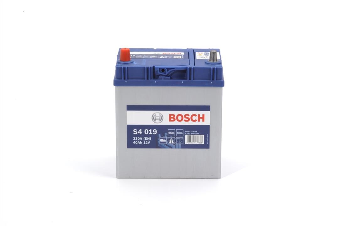 Bosch 0 092 S40 190 Battery Bosch 12V 40Ah 330A(EN) L+ 0092S40190