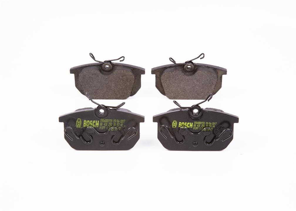 Bosch 0 986 BB0 159 Brake Pad Set, disc brake 0986BB0159