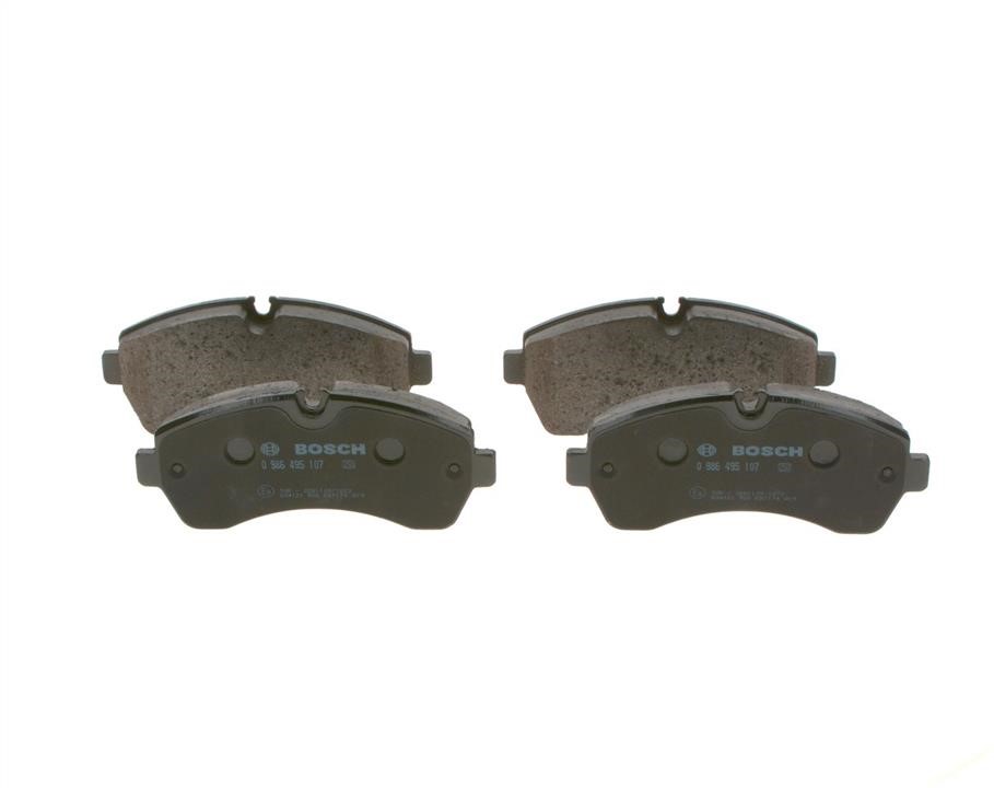 0986495107 Bosch Brake pad set