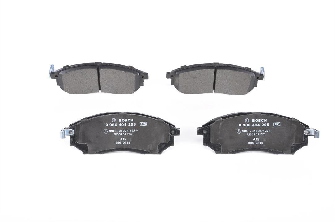 Bosch 0 986 494 295 Brake Pad Set, disc brake 0986494295