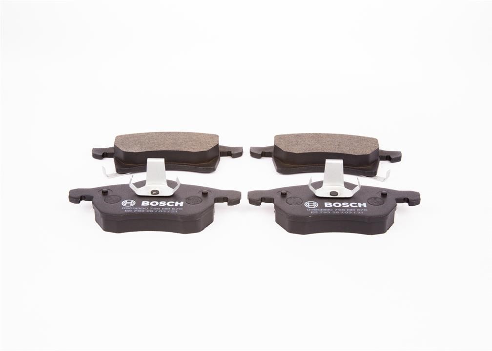 Bosch 0 986 BB0 798 Brake Pad Set, disc brake 0986BB0798