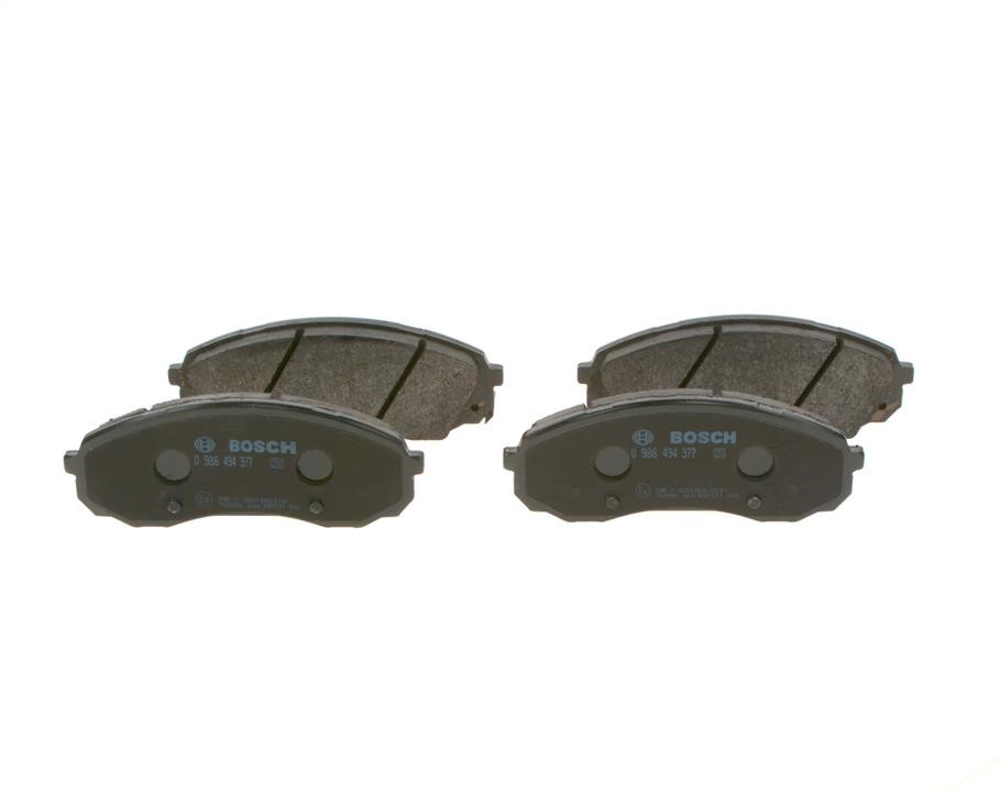 Bosch 0 986 494 377 Brake Pad Set, disc brake 0986494377